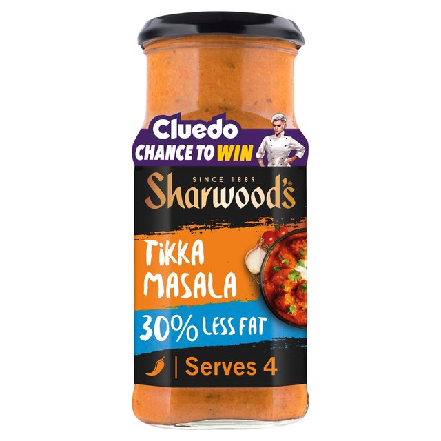 Sharwood's Tikka Masala 30% Less Fat Cooking Sauce   420g