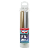 Dr.Oetker Tall Birthday Candles   18 per pack GOODS M&S   