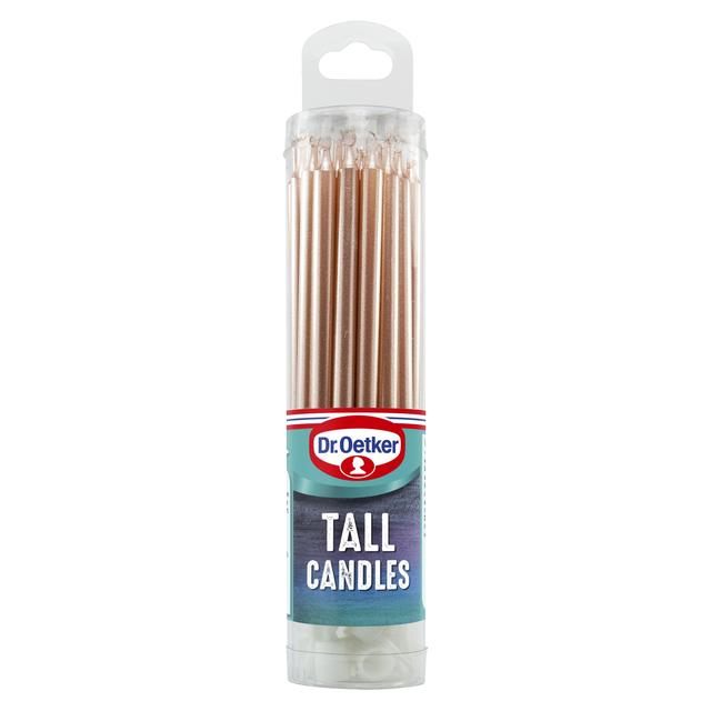 Dr.Oetker Tall Birthday Candles   18 per pack GOODS M&S   