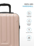 Flight Knight Champagne cabin suitcase 55x35x20cm (British brand)