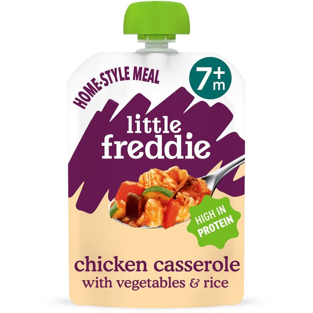 Little Freddie Chicken & Rice Casserole Organic Baby Food   130g GOODS M&S   