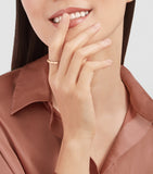 Bvlgari Serpenti Viper wedding band in rose gold - British product