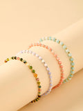Estella Bartlett Amelia Armband Burgunder Turmalin, UK-Version
