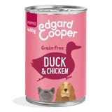 Edgard & Cooper Puppy Grain Free Wet Dog Food with Duck & Chicken   400g GOODS M&S   