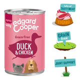 Edgard & Cooper Puppy Grain Free Wet Dog Food with Duck & Chicken   400g GOODS M&S   