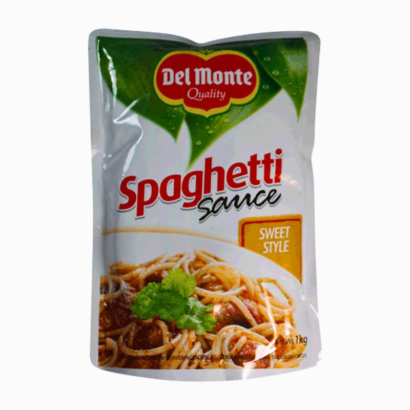 Del Monte spaghetti sauce sweet style 1kg jar - British product