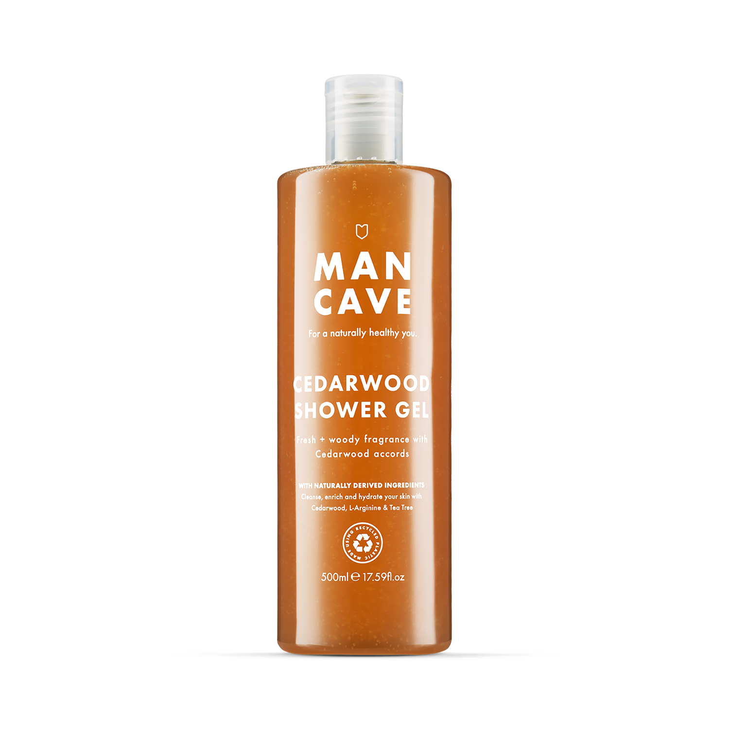 ManCave Cedarwood Shower Gel 500ml (British brand)