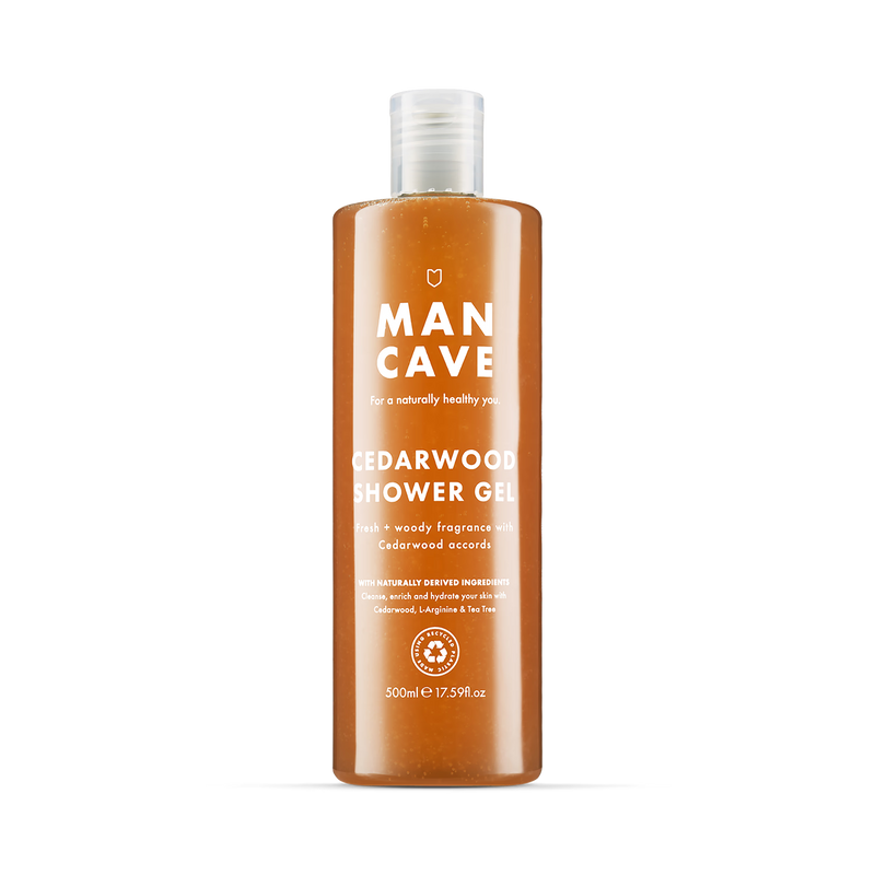 ManCave Cedarwood Shower Gel 500ml (British brand)