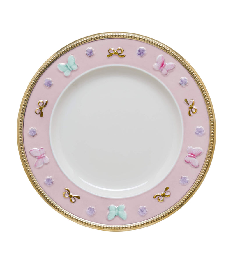 VILLARI Blooming Butterfly soup bowl 21cm (British brand)