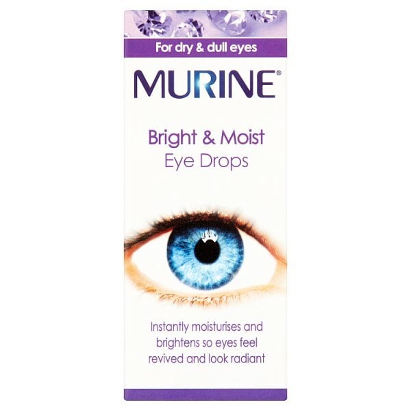 Murine Bright & Moist Eye Drops 15ml GOODS Superdrug   