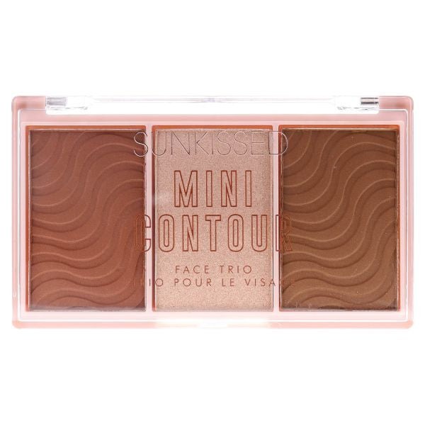 Sunkissed mini contour face trio palette 12.6g, UK version