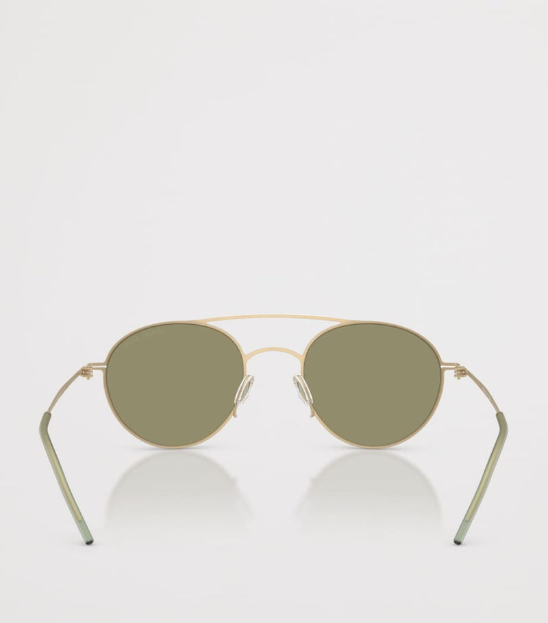 Giorgio Armani round metal sunglasses AR6169 (British brand)