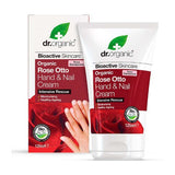 Dr Organic Rose Otto Hand & Nail Cream 125ml, UK version