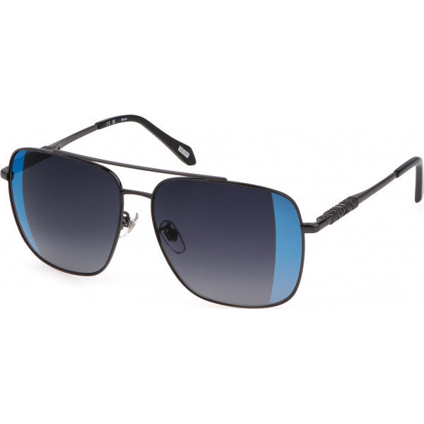 Just Cavalli grey SJC030 sunglasses with metal frame (British brand)