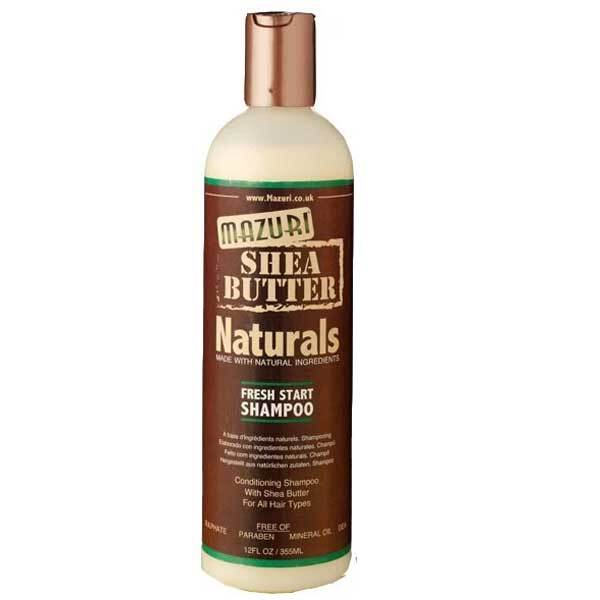 Mazuri Shea Butter Start Shampoo, UK version