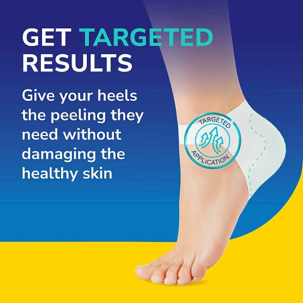 Dr. Scholl's Exfoliating Heel Peel Mask 1 treatment - British product