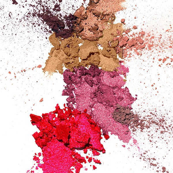 Roses eyeshadow palette multi-finish collection (British brand)