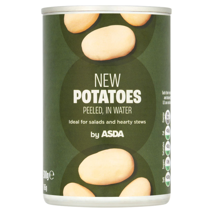 ASDA New Potatoes in Water Canned & Packaged Food ASDA   