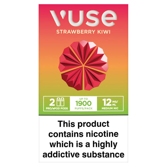 Vuse ePod Pods vPro Strawberry Kiwi Disposable 12mg GOODS ASDA   