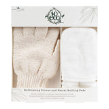 So Eco Exfoliating Gloves and Facial Buffing Pads GOODS Superdrug   