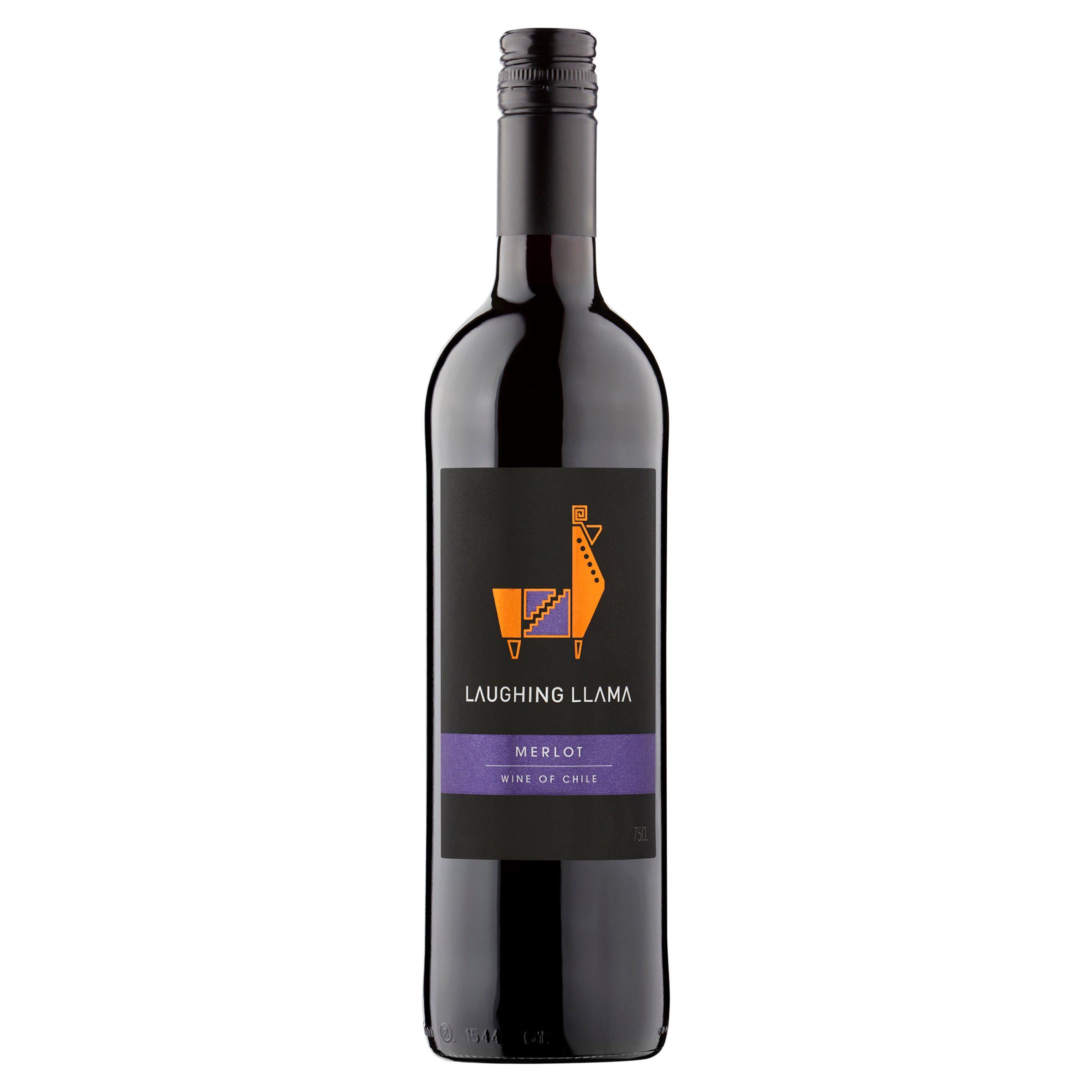 Laughing Llama Merlot 75cl All red wine Sainsburys   