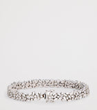 Suzanne Kalan white gold diamond tennis bracelet, UK version