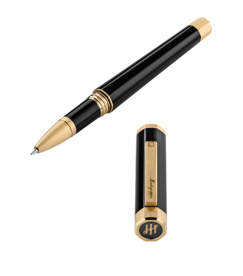 Montegrappa Otto Yellow Gold-Trim rollerball pen, imported from the UK
