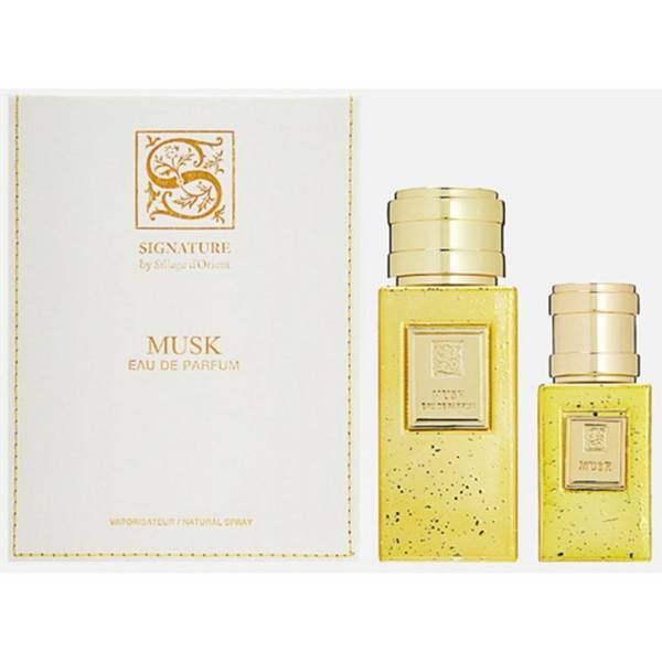 Signature Musk gift set 100ml EDP travel spray (British brand)