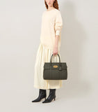 Mulberry Bayswater top-handle leather bag (British brand)