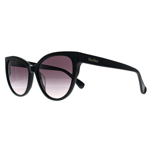 Max Mara MM0058 Logo 13 women sunglasses black gradient, imported from the UK