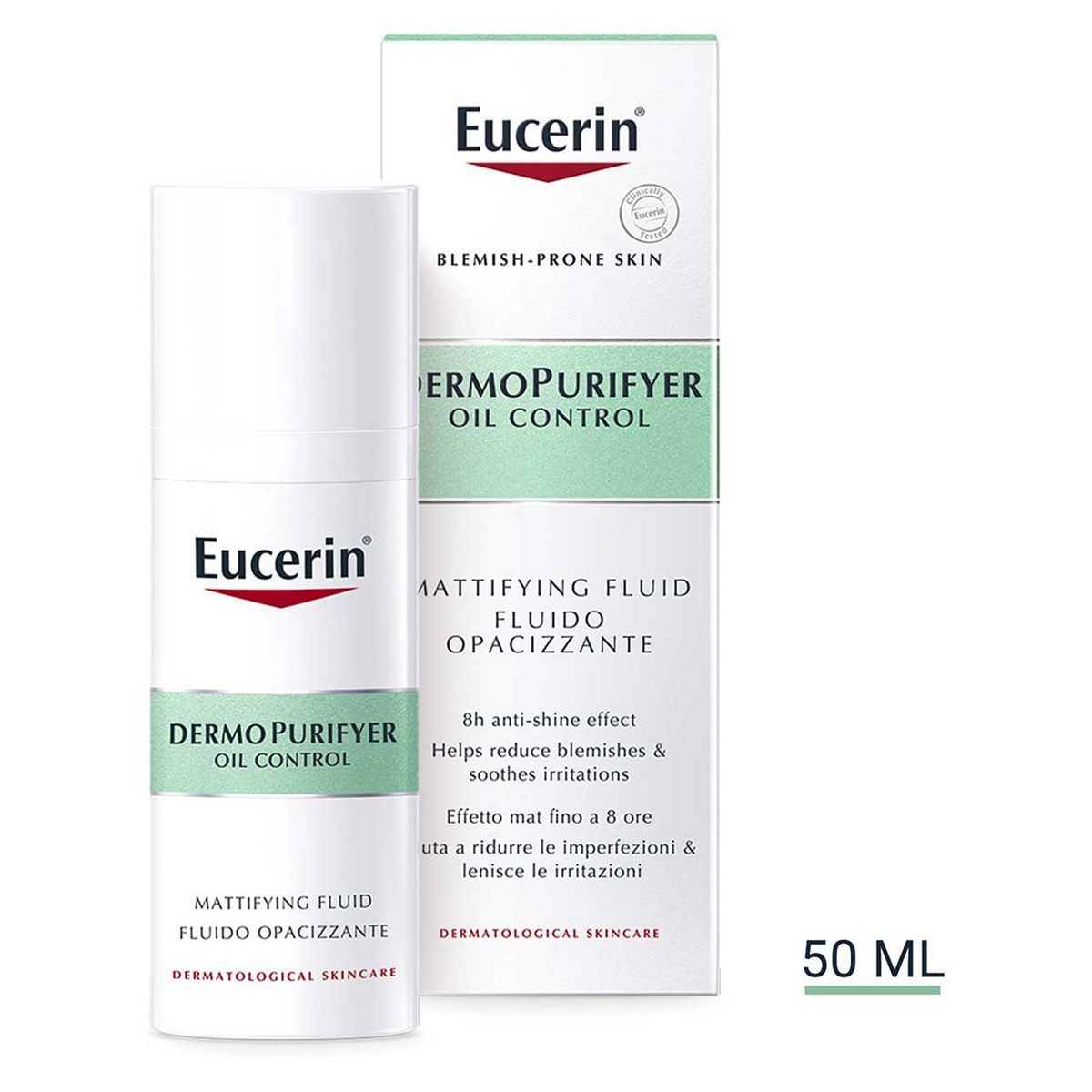 Eucerin DermoPurifyer Oil Control Mattifying Fluid 50ml GOODS Boots   