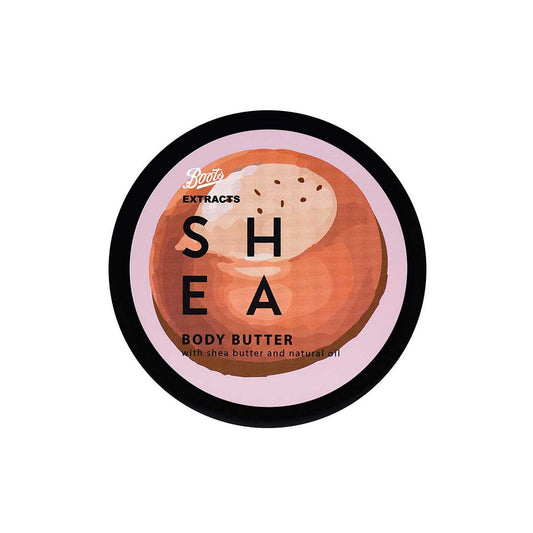 Boots Extracts Shea Body Butter 250ml GOODS Boots   