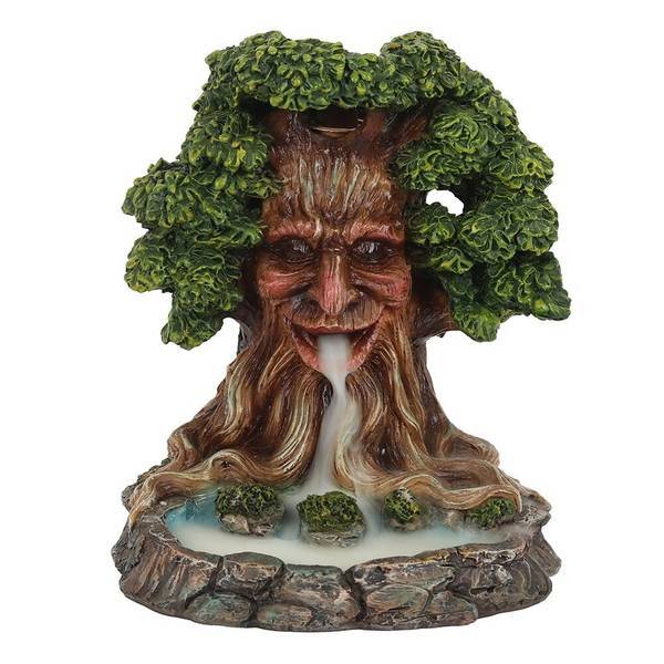 Something Different Incense Burner Tree Man Pond 16cm (British brand)
