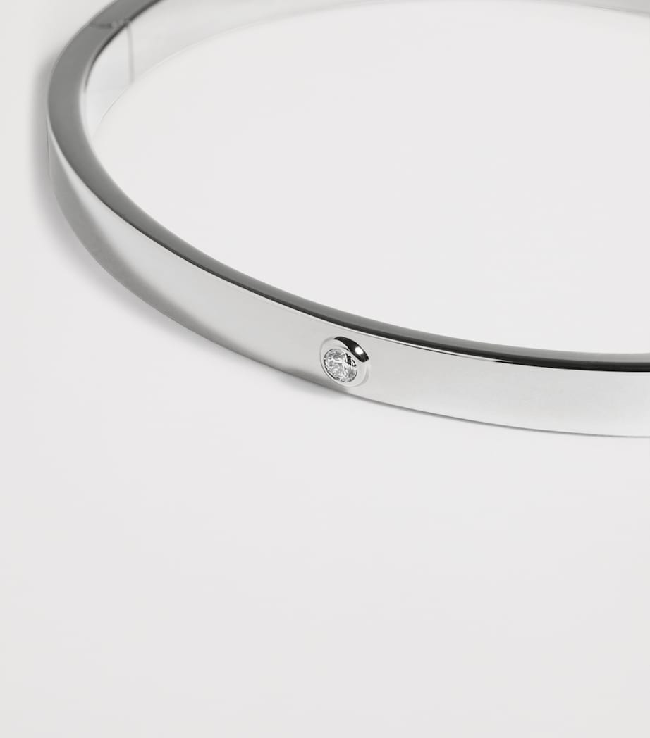 Monica Vinader Diamond Essentials bangle, imported from the UK