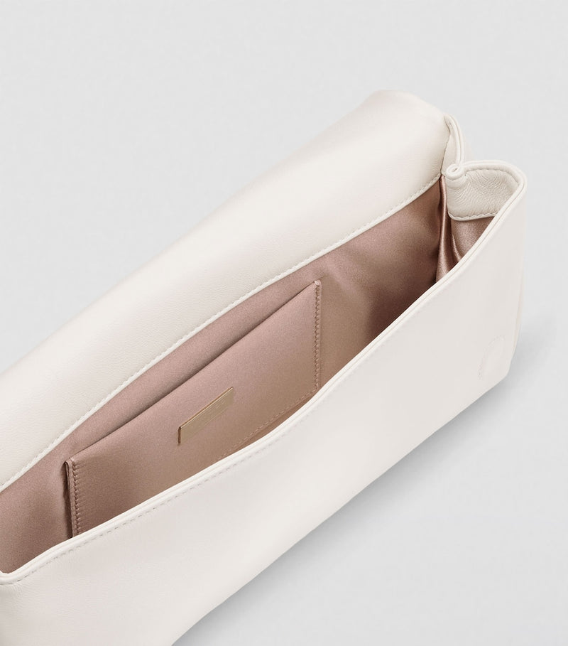 Jimmy Choo Xandra clutch lambskin leather (British brand)