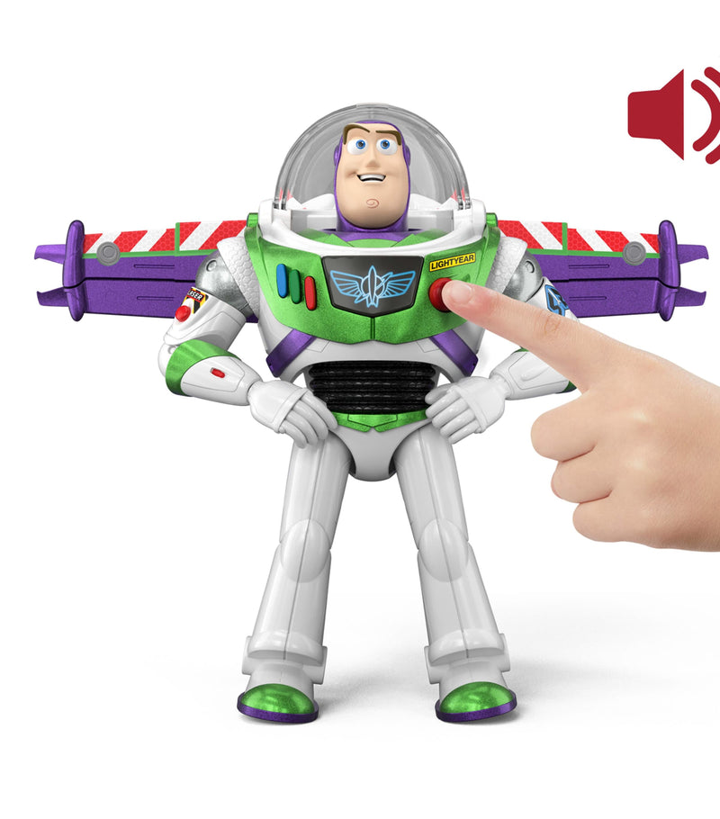 Disney Buzz Lightyear action figure Flight Mode Hi-Tech Edition 12-inch - British product