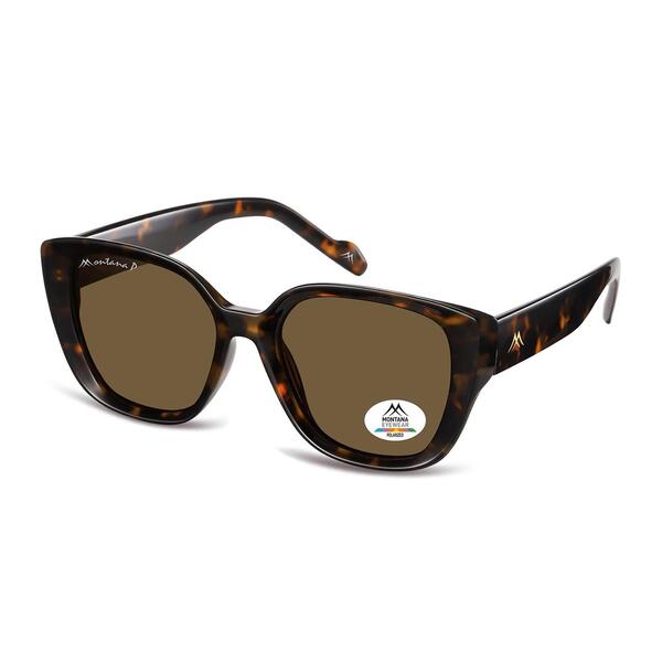 Lunettes de soleil Montana MP180 marron polarisées (marque britannique)