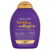 Ogx Thick & Full + Biotin & Collagen Conditioner 385ml shampoo & conditioners Sainsburys   