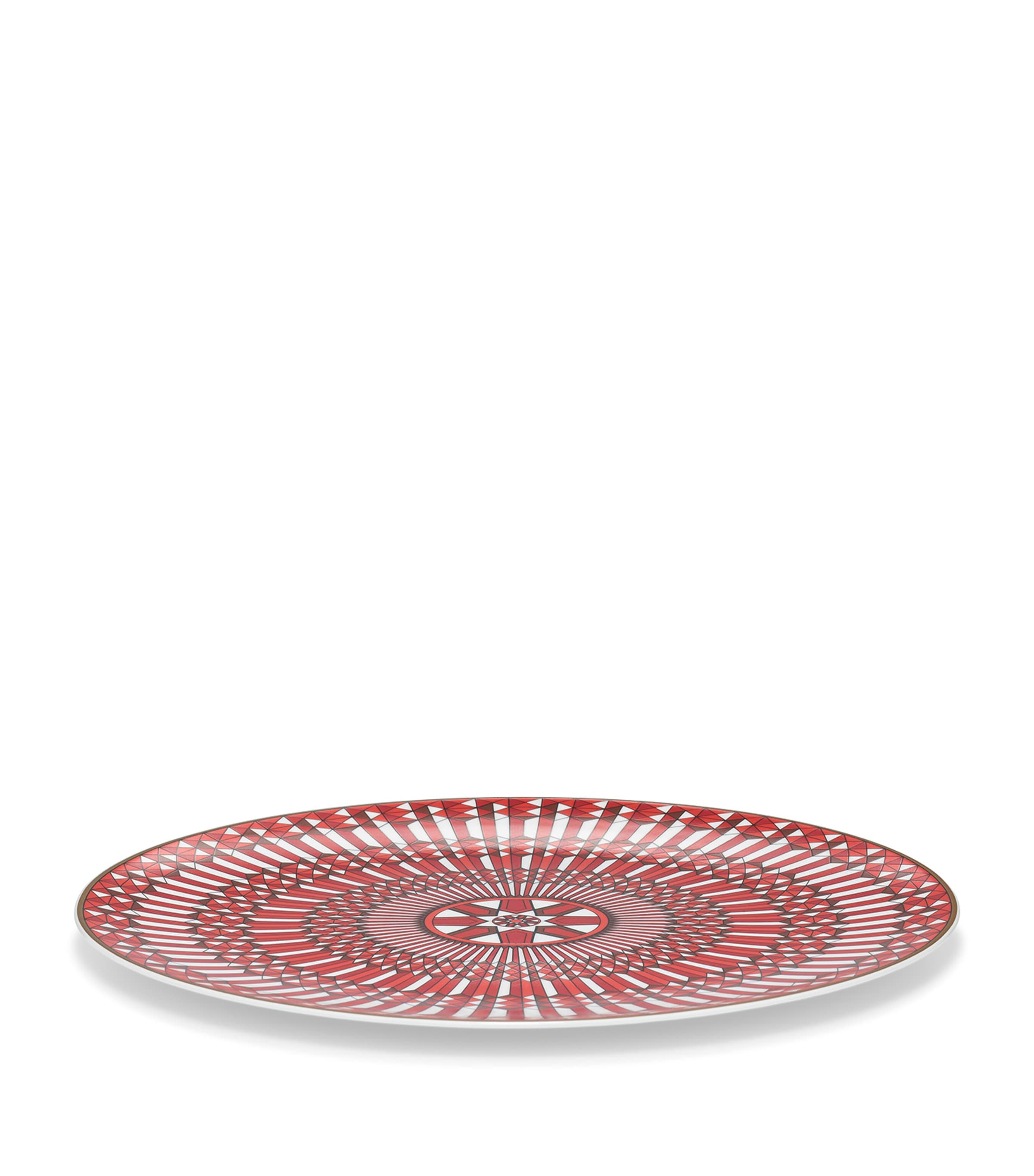 Baccarat Arcadia Red show plate 31cm - British product