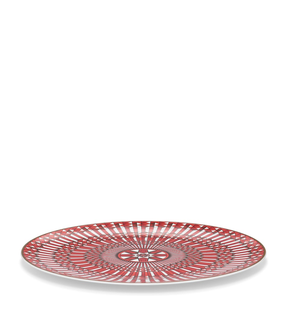 Baccarat Arcadia Red show plate 31cm - British product