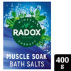 Radox Muscle Soak Bath Salts Thyme 400g, imported from the UK