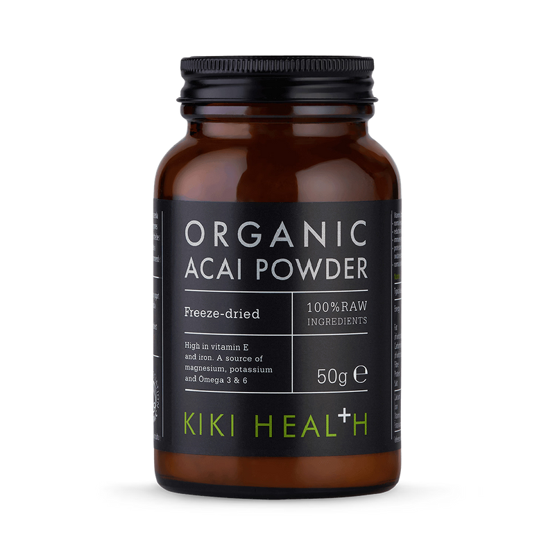 KIKI Health organic acai powder 50g, imported from the UK
