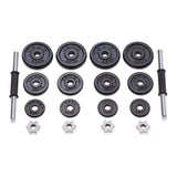York Fitness Cast Iron Dumbbell Set 20kg Plastic Collars, UK version
