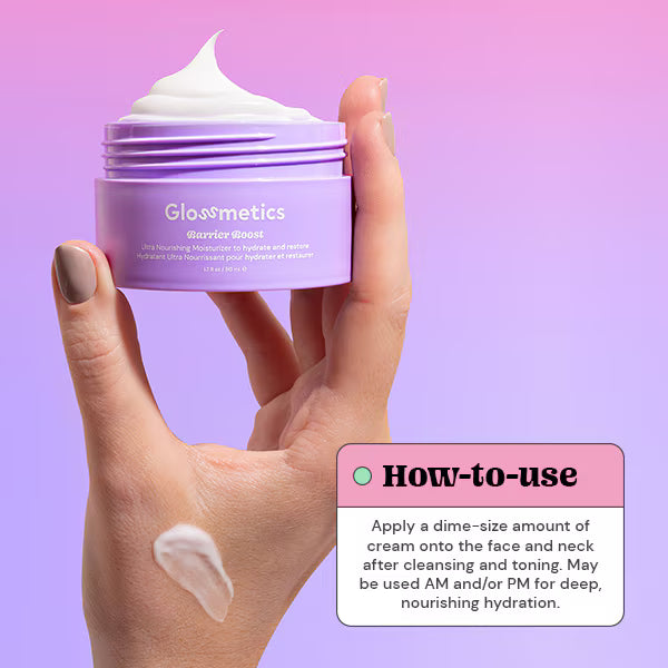 DNR Glossmetics Barrier Boost face moisturizer 50ml - British product