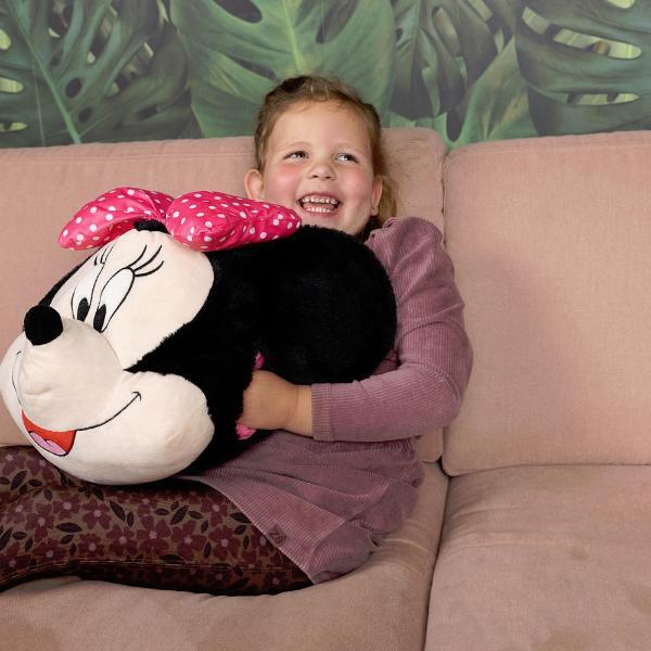 Disney Minnie Mouse plush hand warmer cushion 35cm, imported from the UK