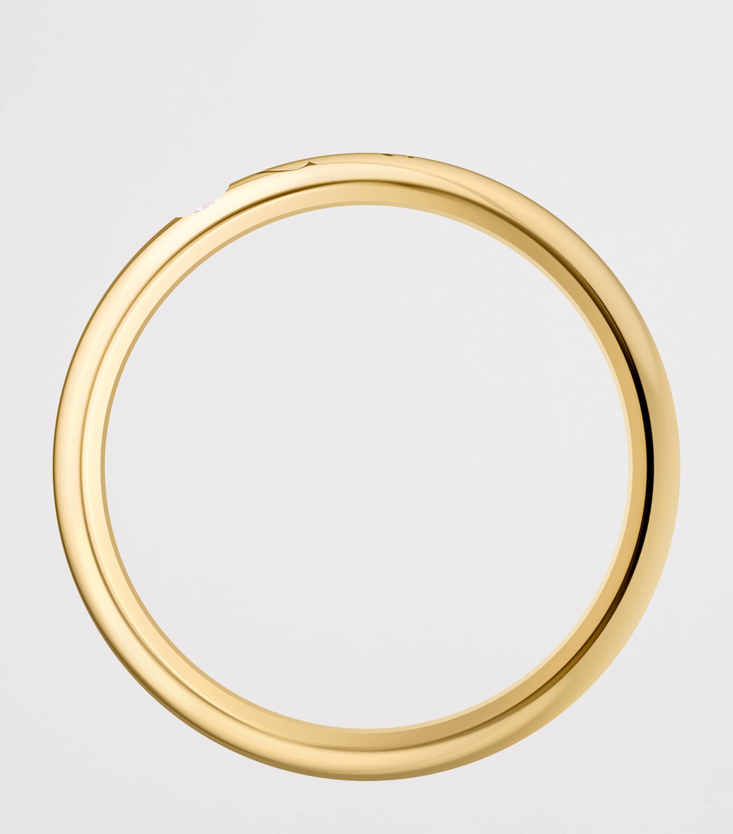 Cartier C de Cartier curved wedding ring 3mm width - British product