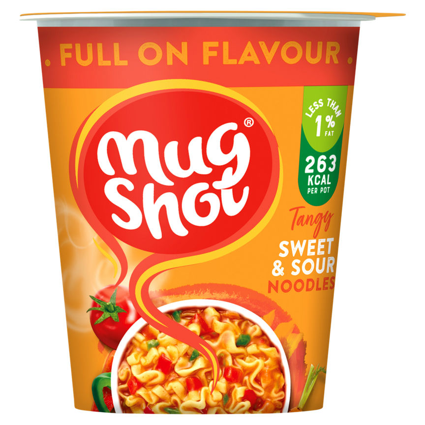 Mug Shot On The Go! Noodles Spicy Sweet & Sour