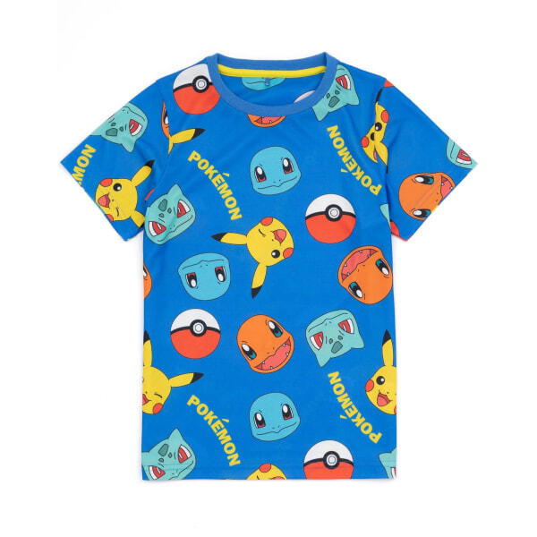 Pokemon Kids Face Short Pyjama Set (Pack of 2) (10-11 Years) GOODS Superdrug   