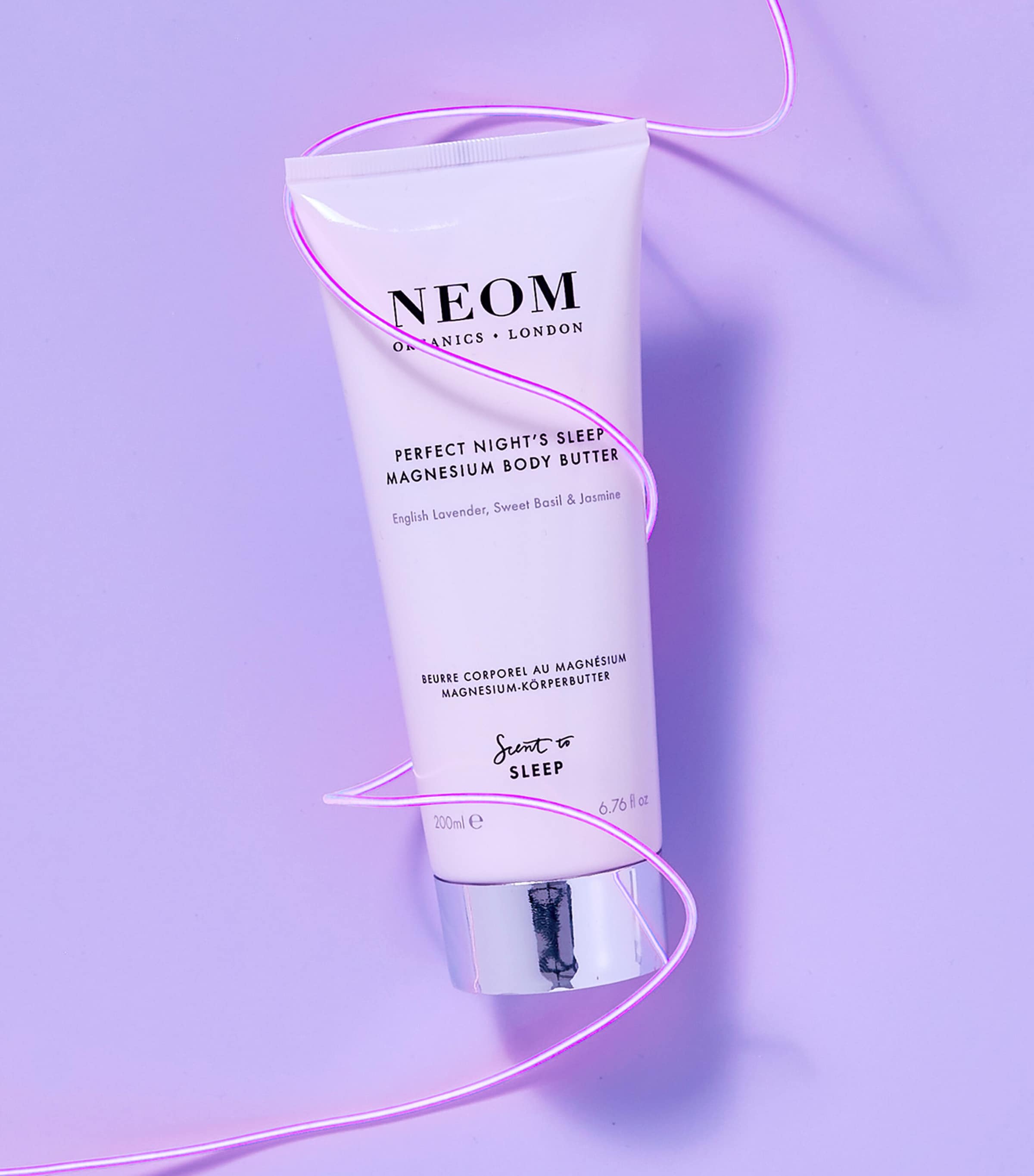 NEOM Perfect Night's Sleep Magnesium Body Butter 200ml, imported from the UK