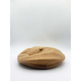 SVNX plain brown felt beret, UK version
